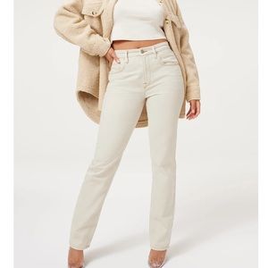 Good American Good '90s Icon Straight Leg Jeans NWT 6/28 $145